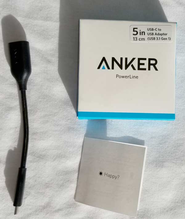 Anker Product and Customer Satisfaction Card